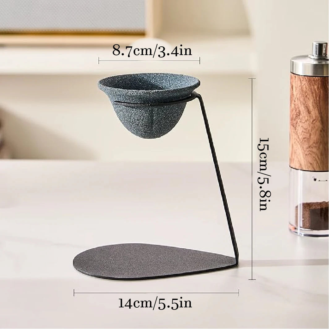 Sencdfly Pour Over Coffee Dripper, Reusable Ceramic Coffee Filter