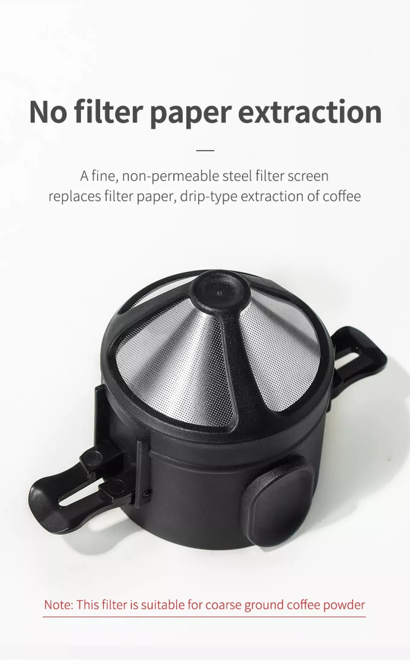Coffee Filter Drip Coffee Tea Holder Reusable Mug Coffee Dripper Tea Cup Set