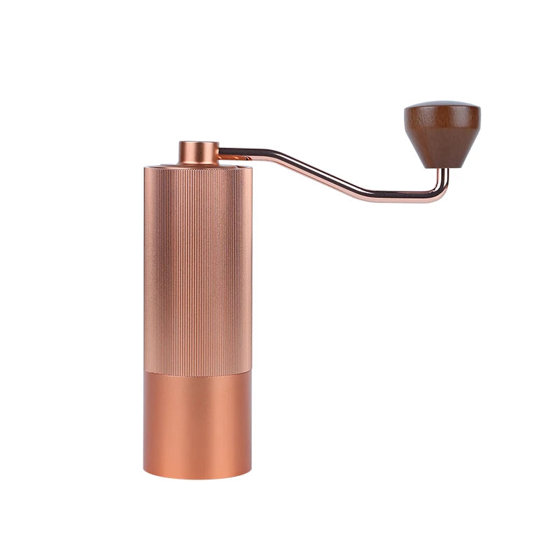 Household Portable Steel Burr Manual Coffee Bean Grinder Alloy Coffee Grinder