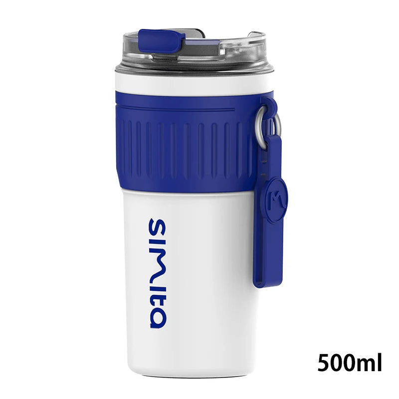 FEIJIAN Stainless Steel Coffee Cup Coffee Mug Thermos Cup Portable Travel Mug