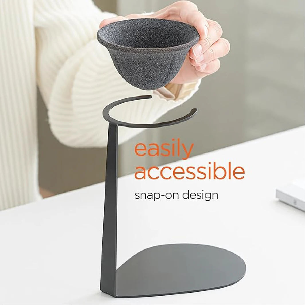 Sencdfly Pour Over Coffee Dripper, Reusable Ceramic Coffee Filter