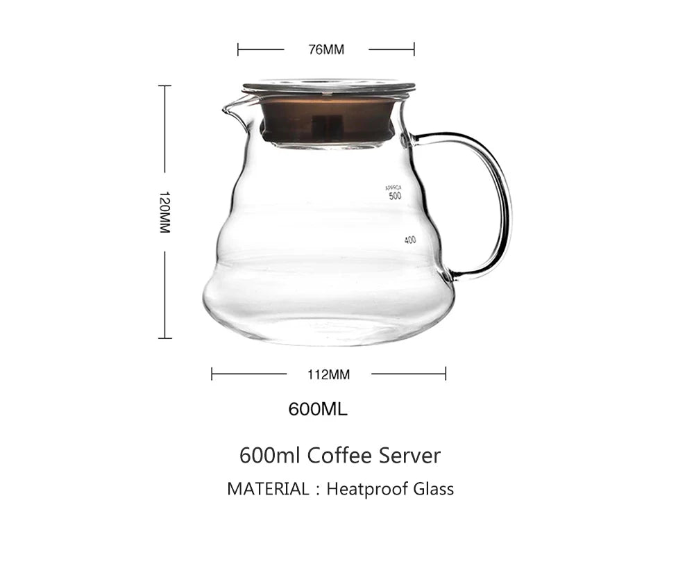 Luxury Coffee Gift Box Set Grinder Hand Pot Glass Drip Filter Household Coffee