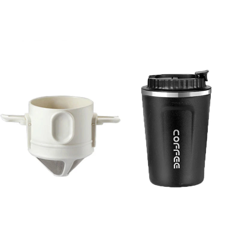 Coffee Filter Drip Coffee Tea Holder Reusable Mug Coffee Dripper Tea Cup Set